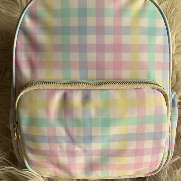 Stoney Clover Lane Handbags - Rainbow Gingham Stoney Clover Lane Mini Backpack